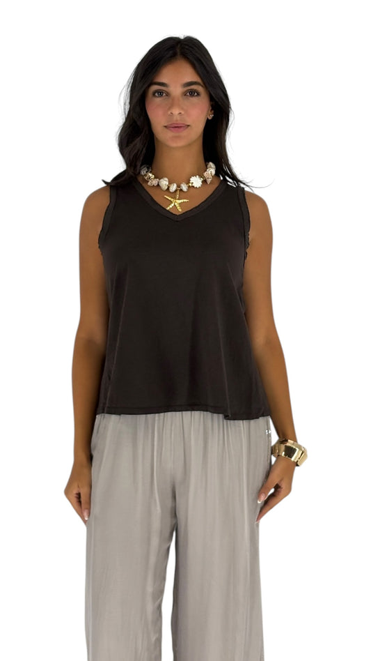 Sarab Brown Top