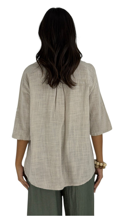 Zoe Beige Shirt