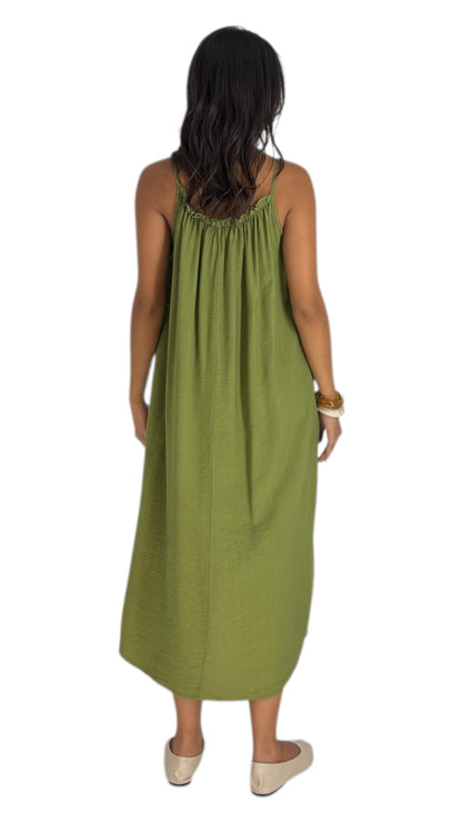 Sunil Lime Dress