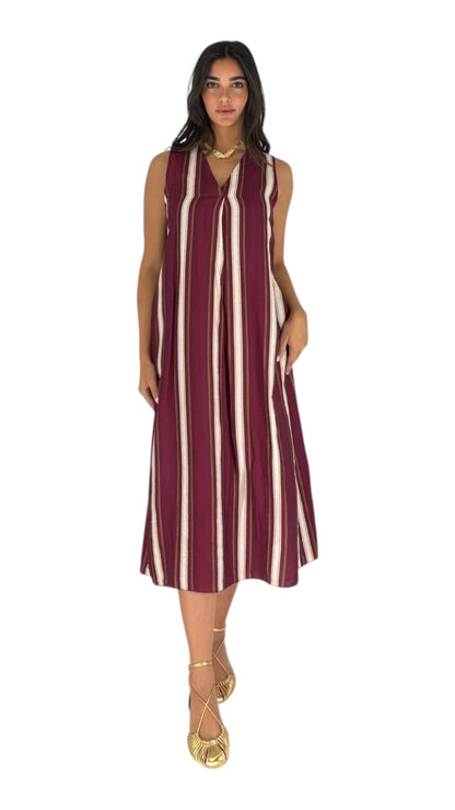 Magi Maroon Dress
