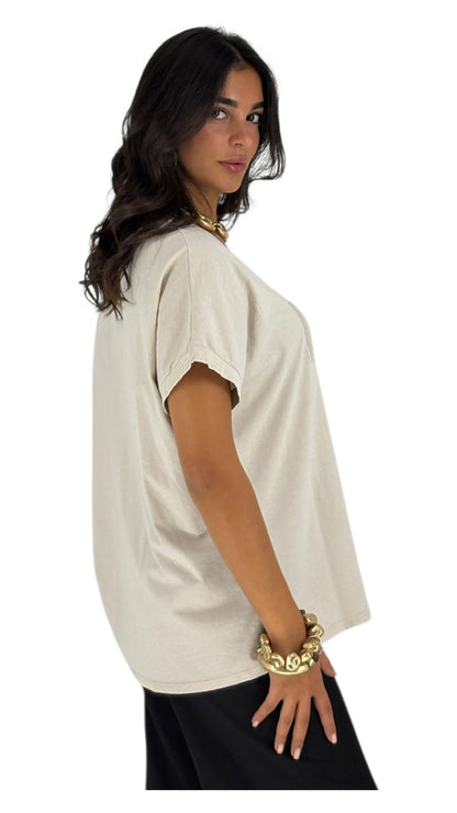 Rock Beige T-shirt