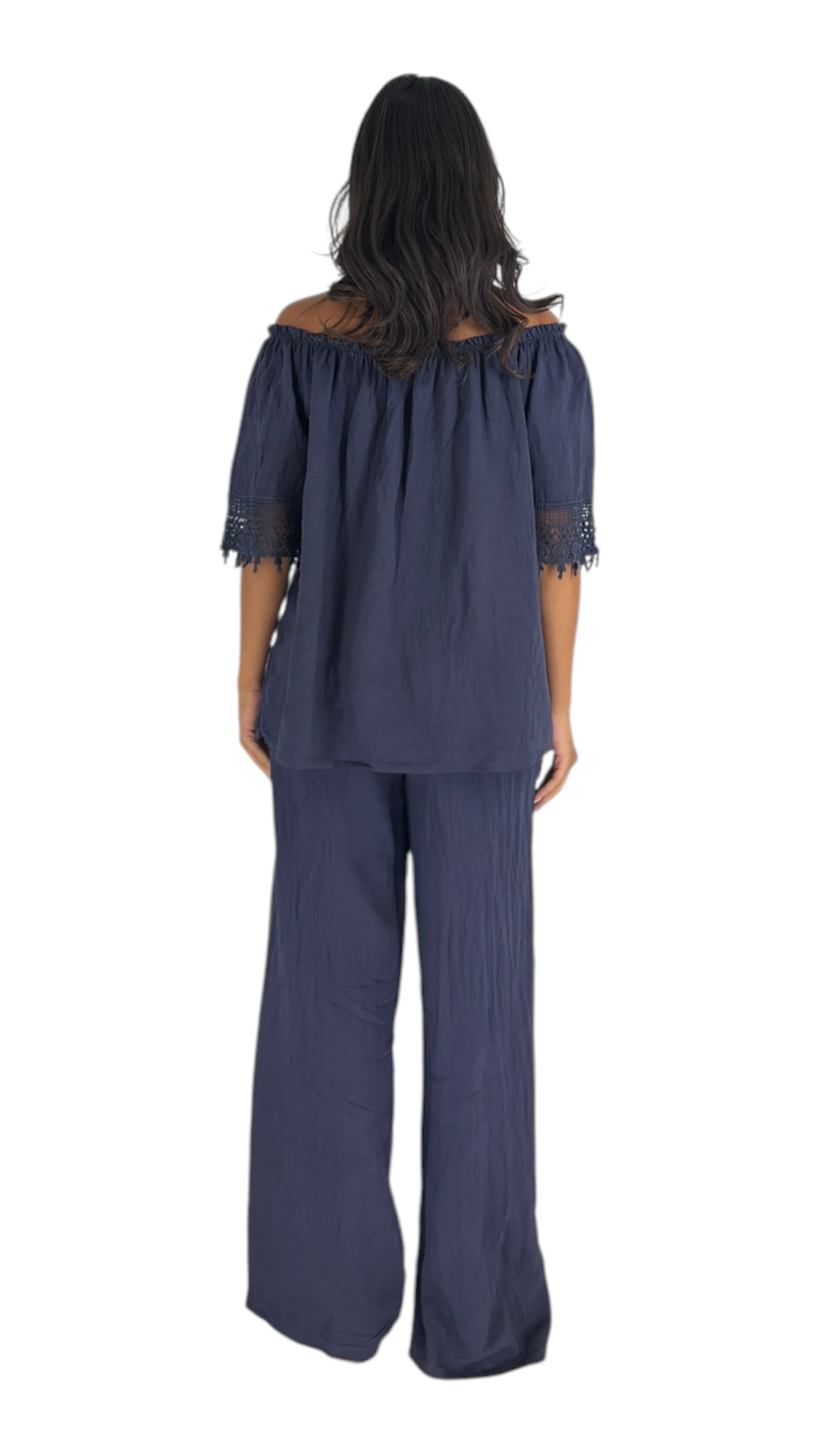 Liz Navy Pants