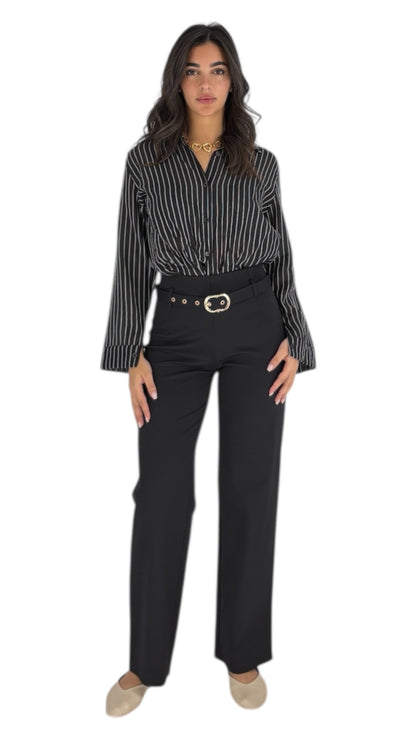 Zaio Black Pants