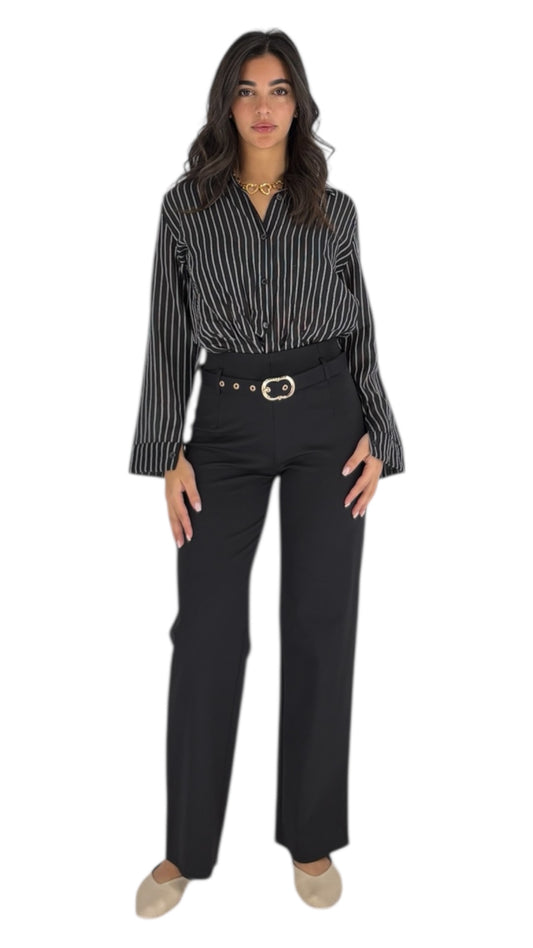Zaio Black Pants