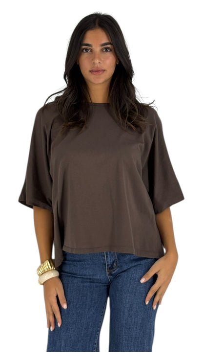 Nora Brown T-shirt