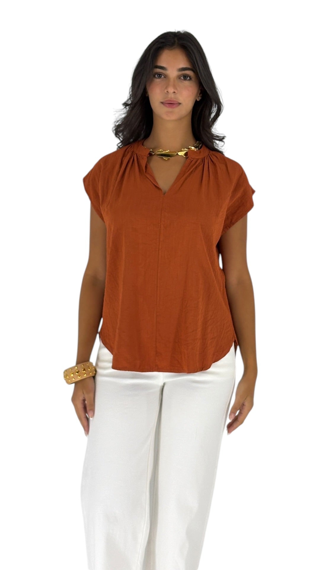 Tulipan Terracotta Top
