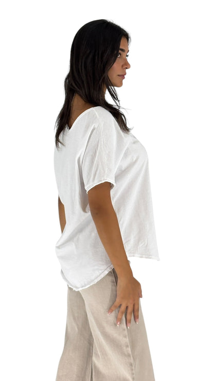 Lari White T-Shirt