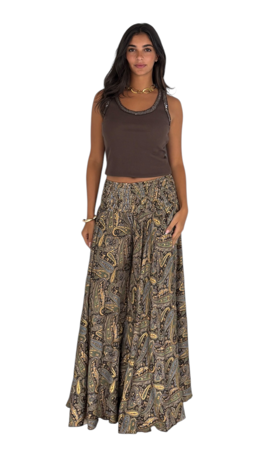 Lina Brown Pant
