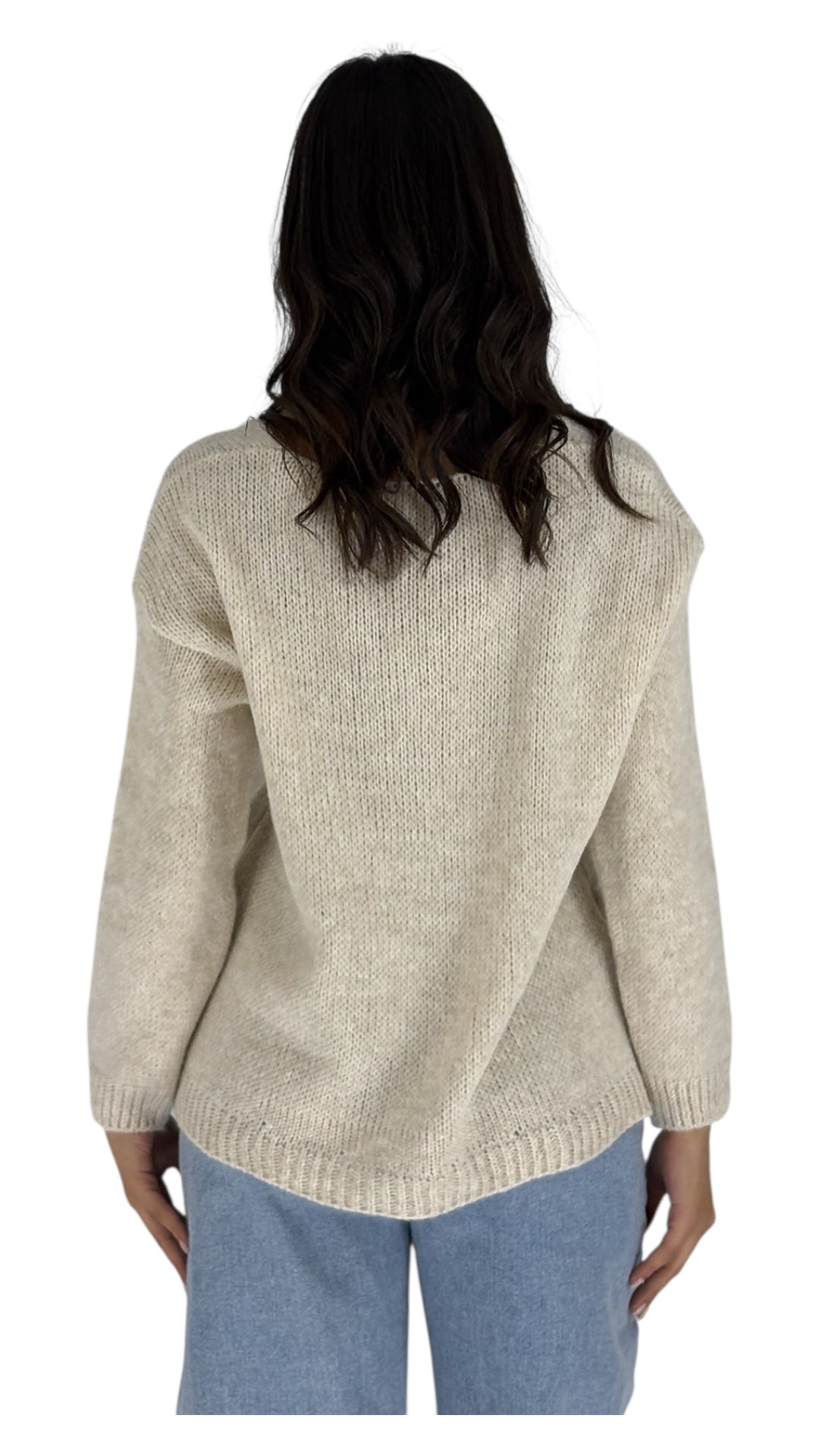 June Beige Sweater
