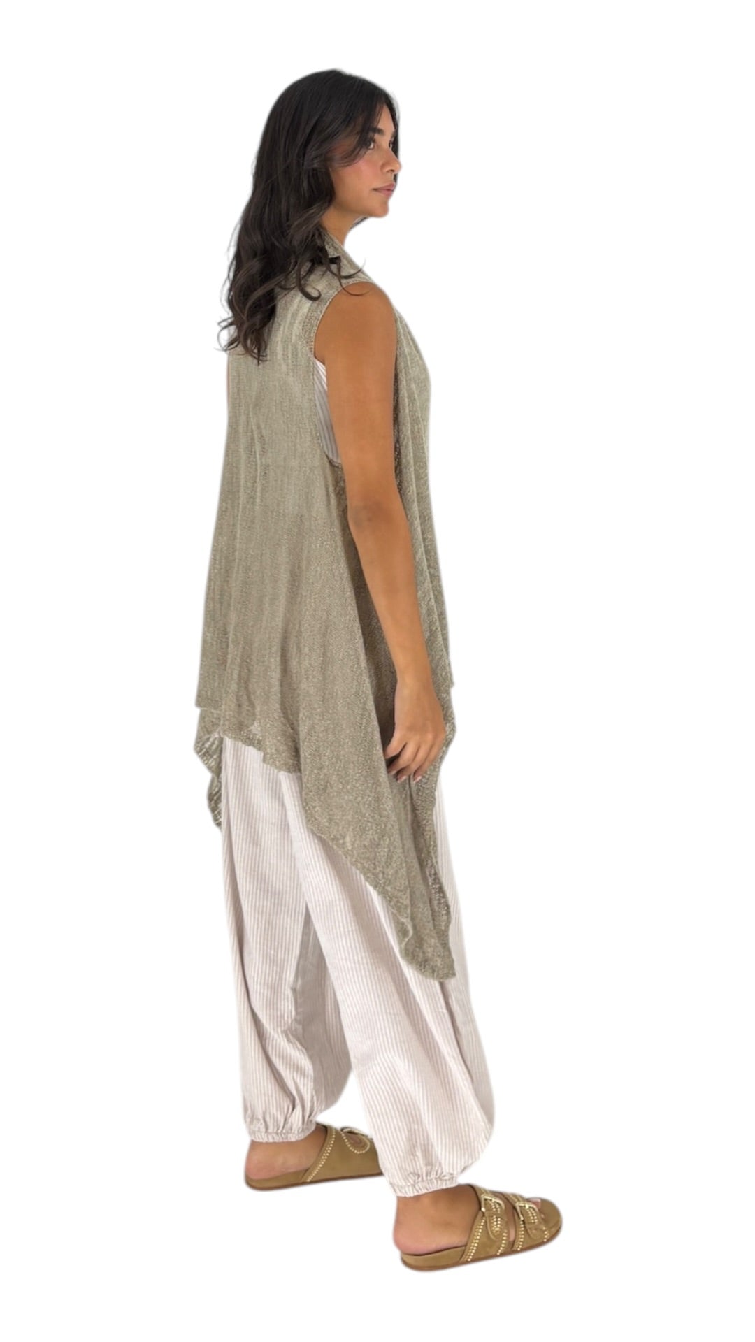 Josie Taupe Vest
