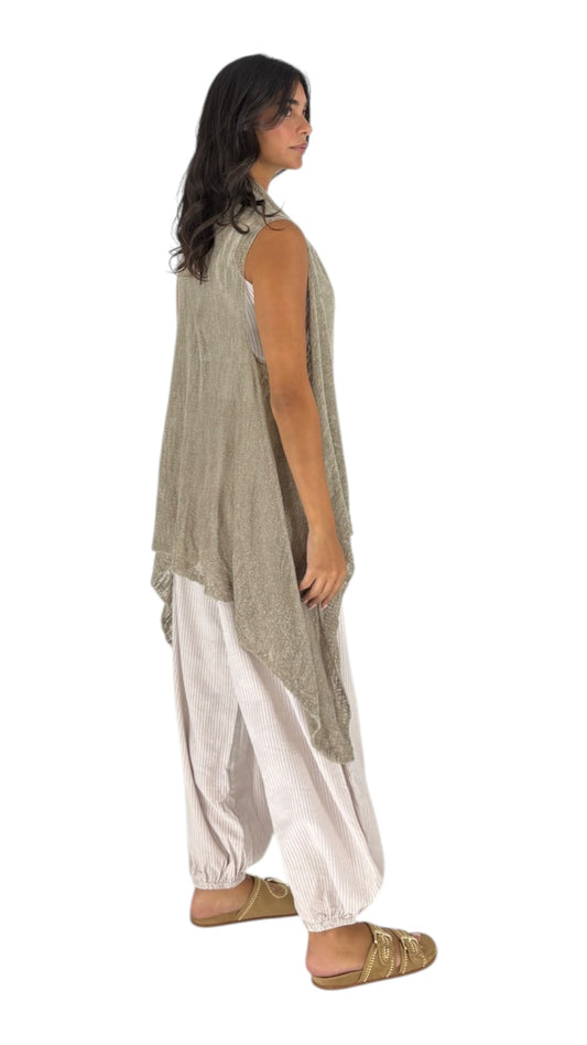 Josie Taupe Vest