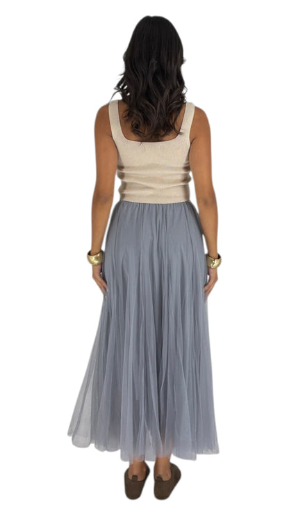 Addison Grey Skirt