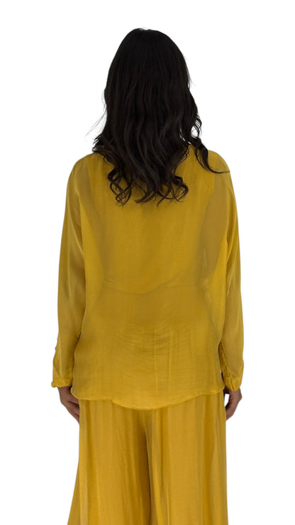 Mena Mustard Top