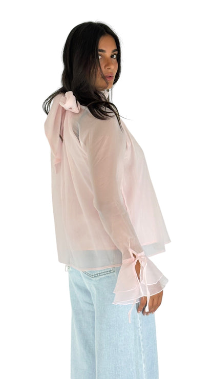 Samia Baby Pink Blouse