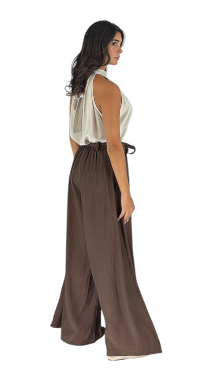 Cina Brown Pants