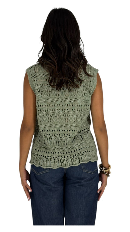 Loura Kaki Vest