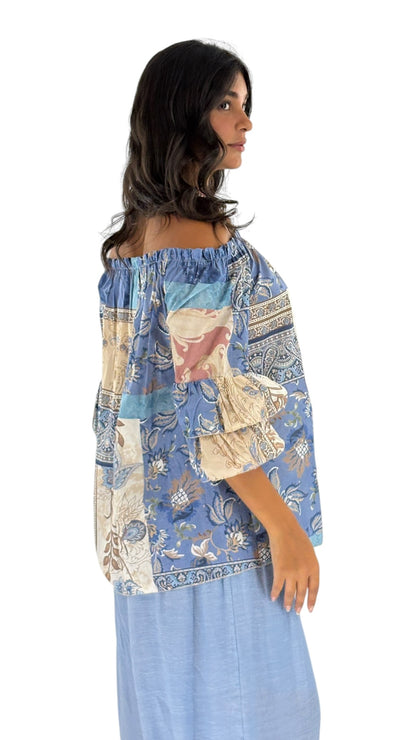 Kegan Blue Top