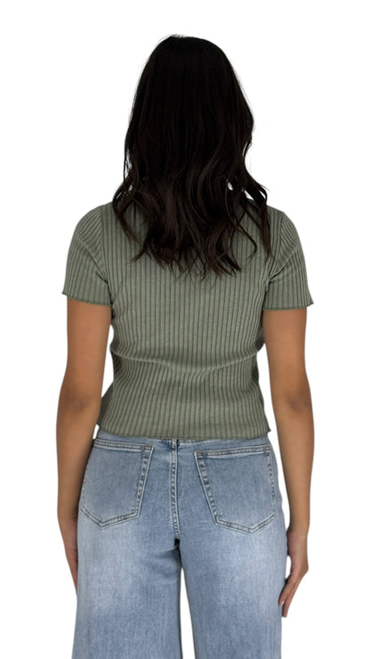 Pluto Kaki Top