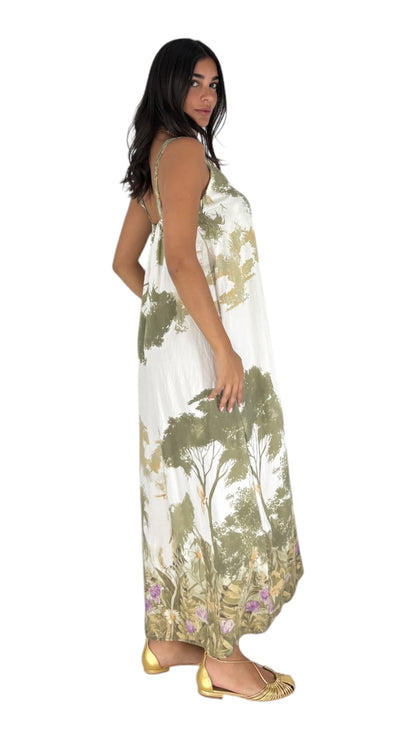 Remin Kaki Dress