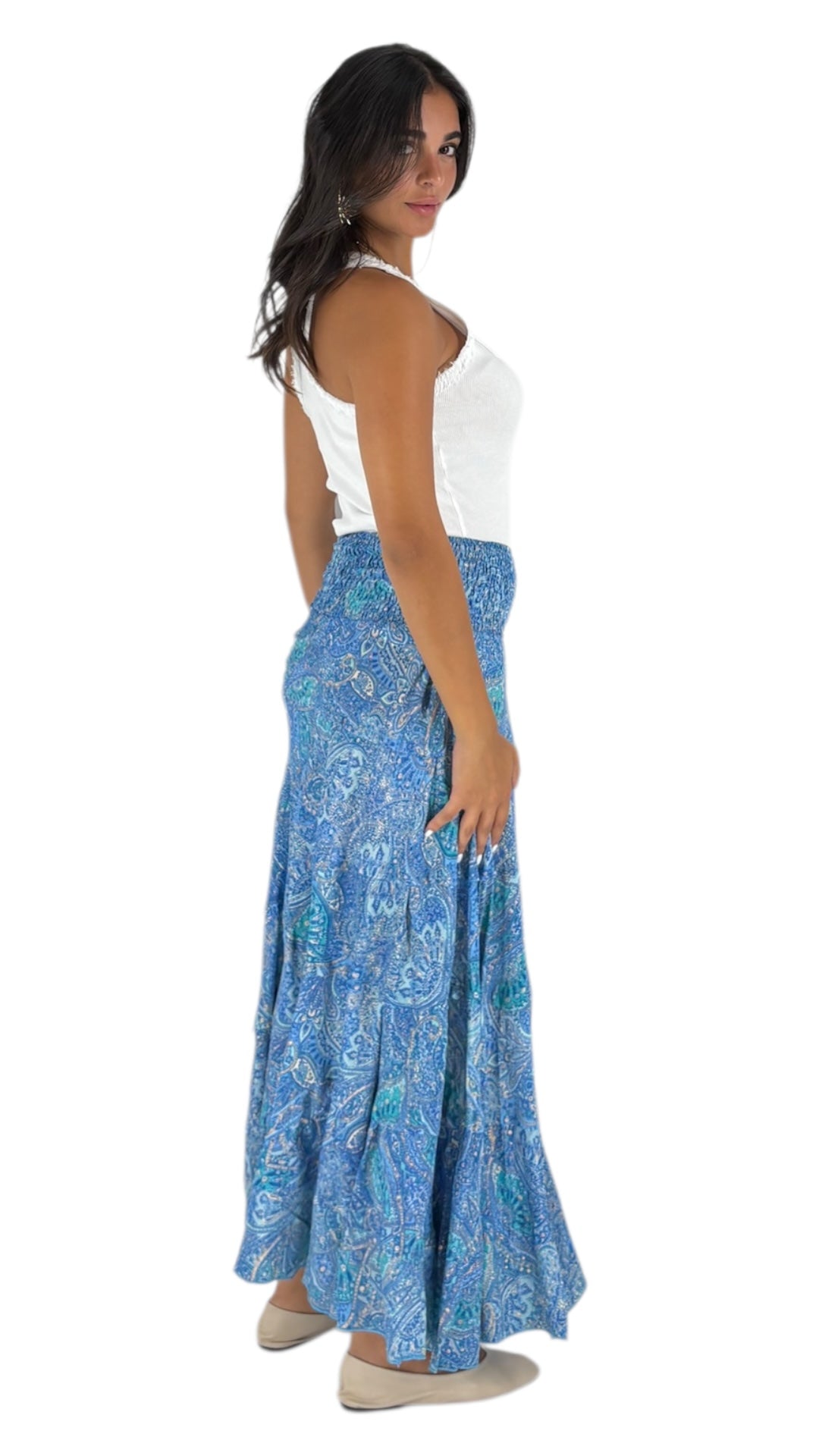 Virona Blue Skirt