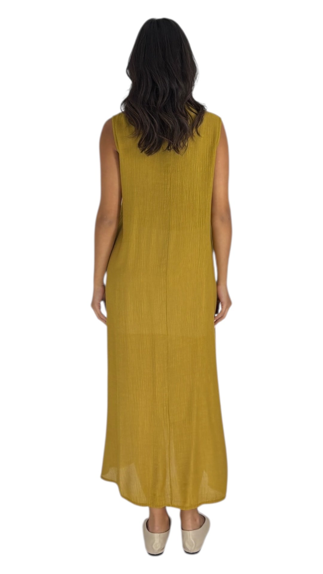 Holly Mustard Dress