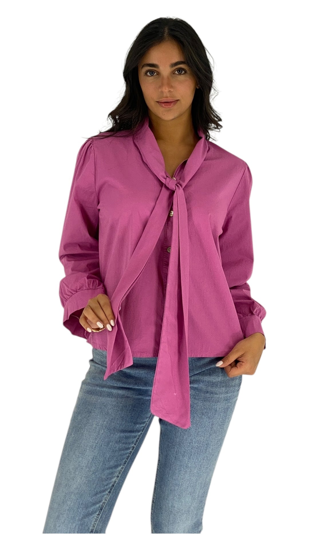 Nishan Fuchsia Shirt