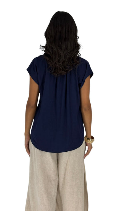 Tulipan Navy Top
