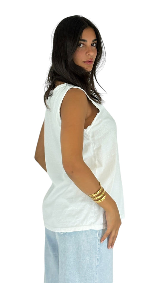 Maribel White Top