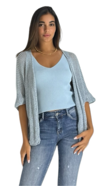 Jill blue cardigan