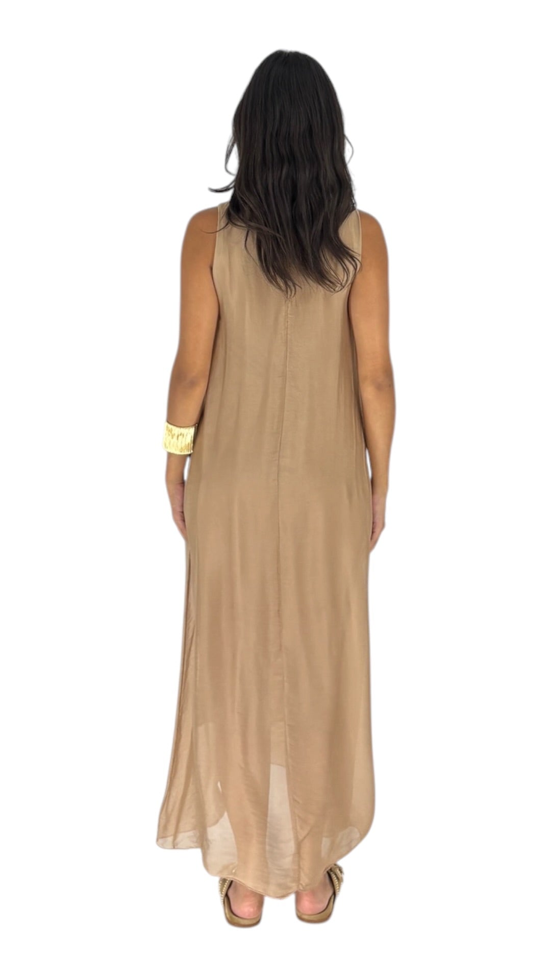 Oriella Camel Dress