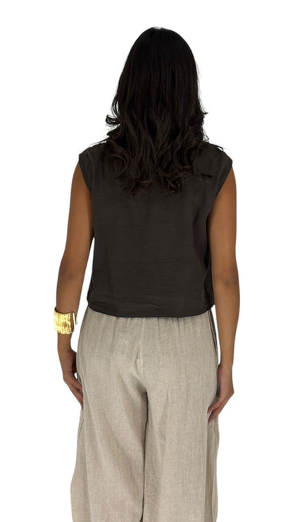 Himo Brown Top