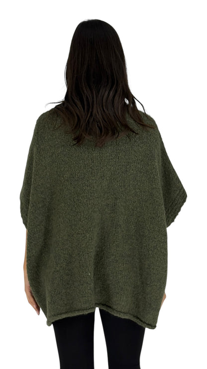 Divit Olive Sweater