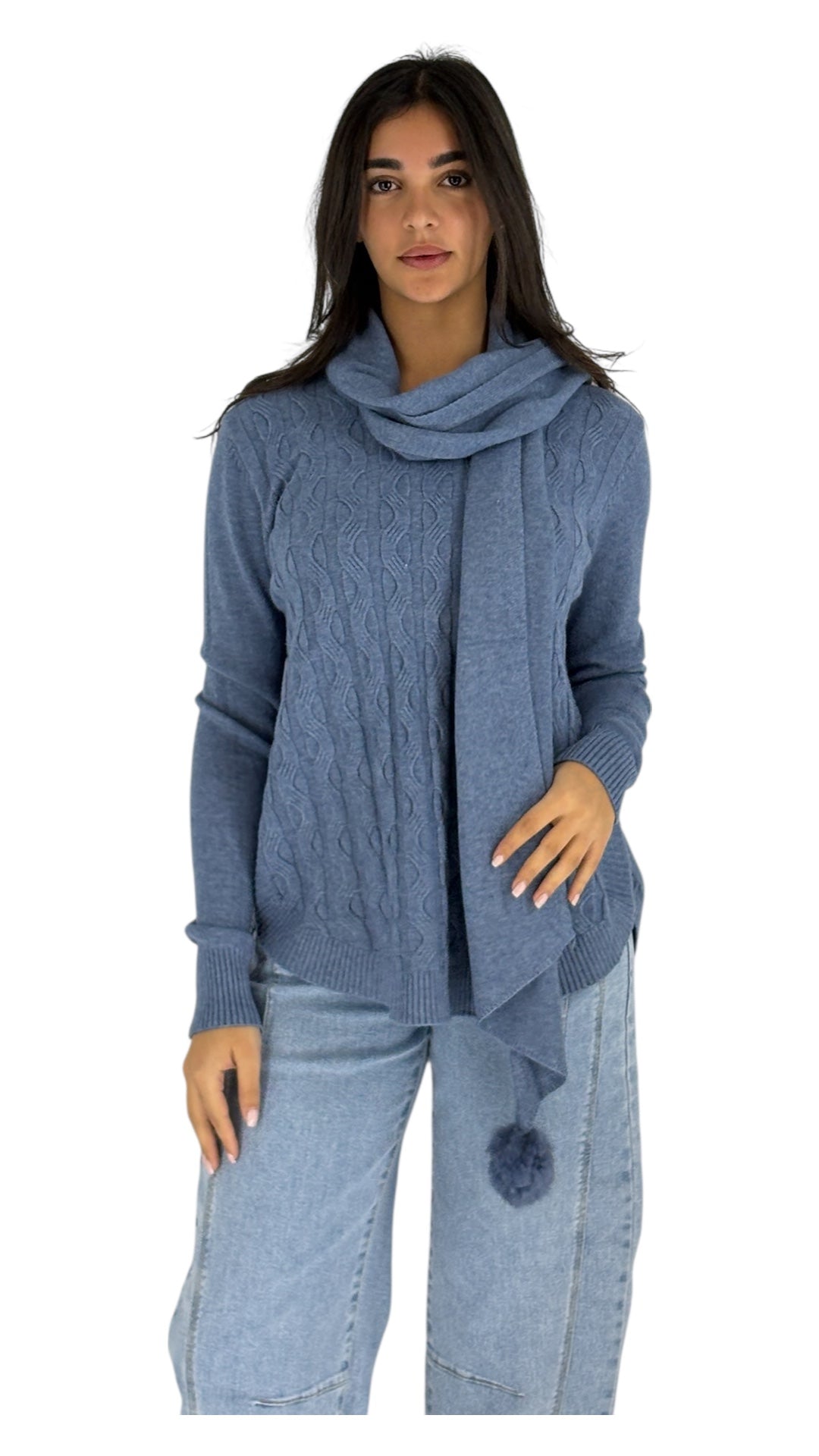 Andrew Blue Sweater