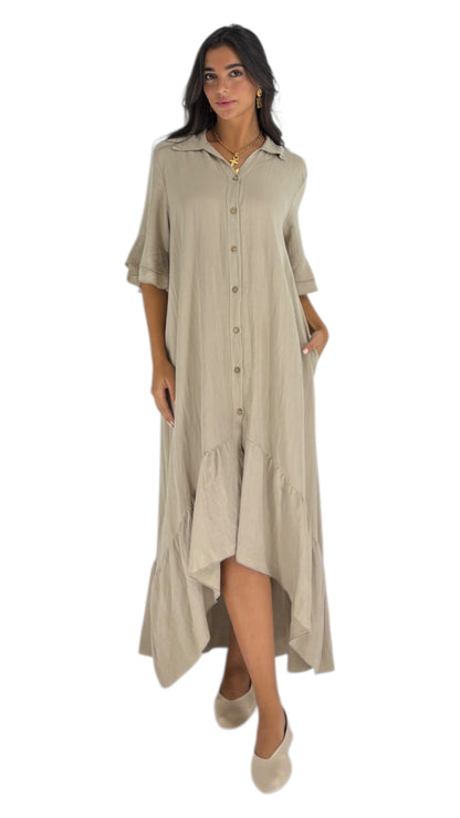 Abram Beige Dress