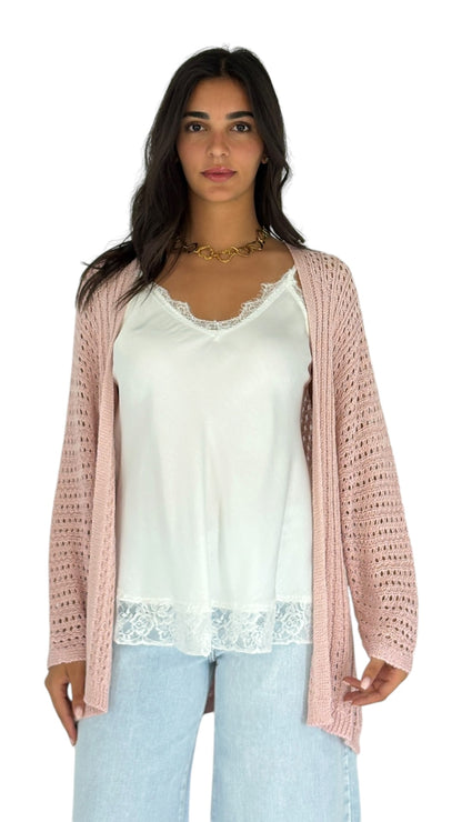 Klai Pink Cardigan