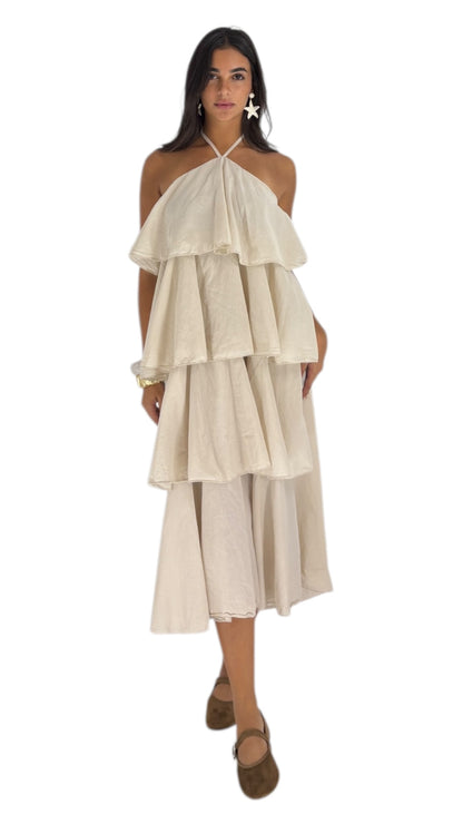 Musana Cream Dress
