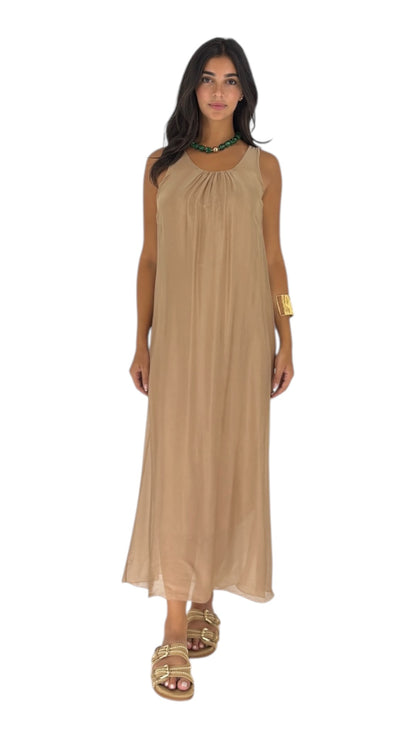 Oriella Camel Dress