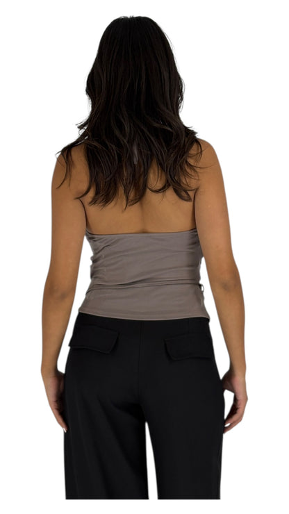 Handa Taupe Top