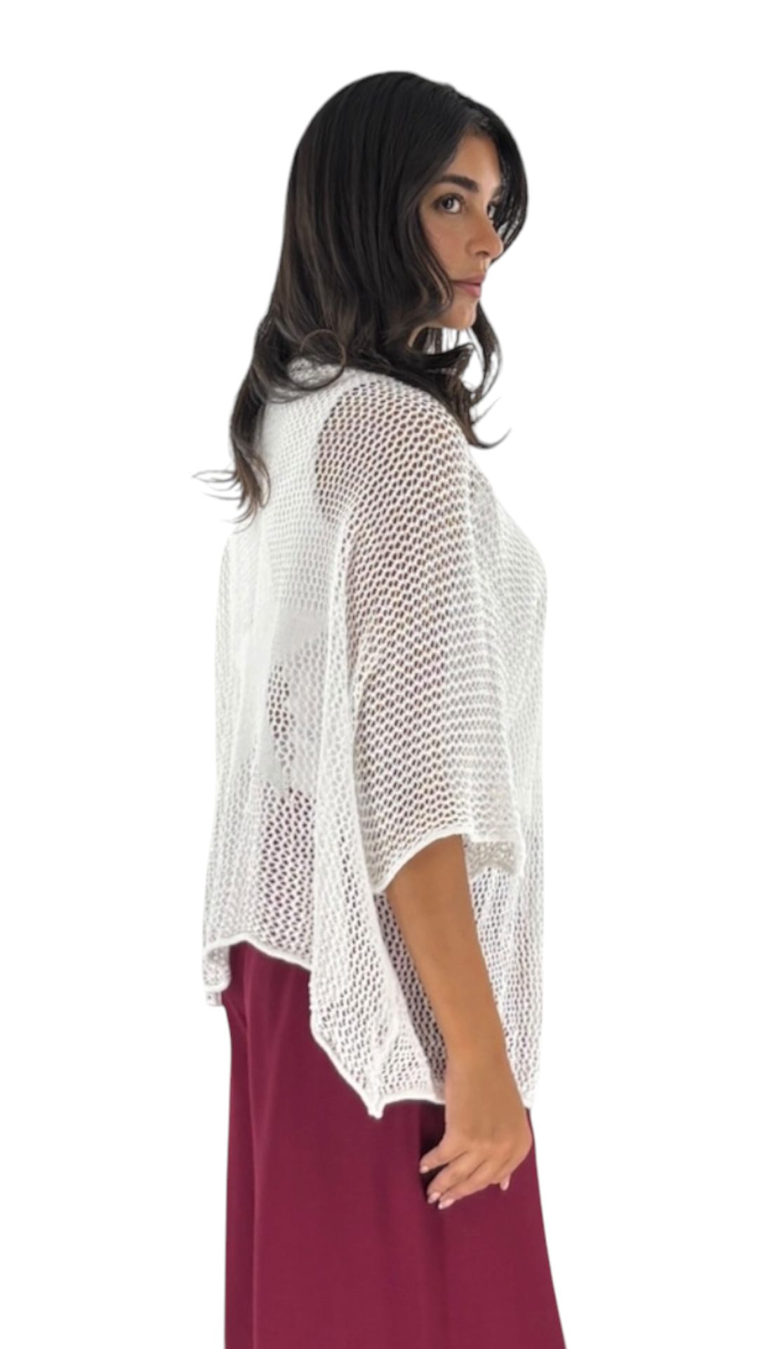 Star White Cardigan