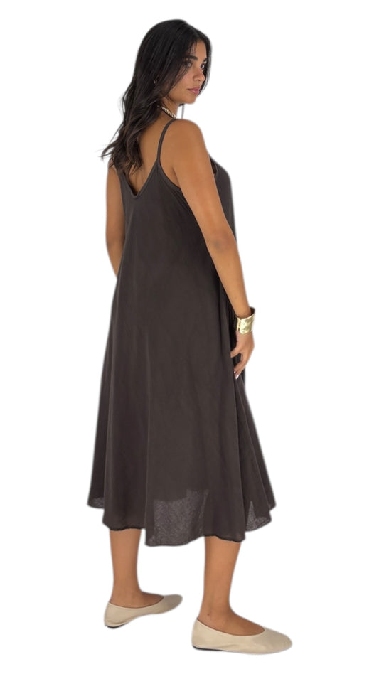 Rajine Brown Dress