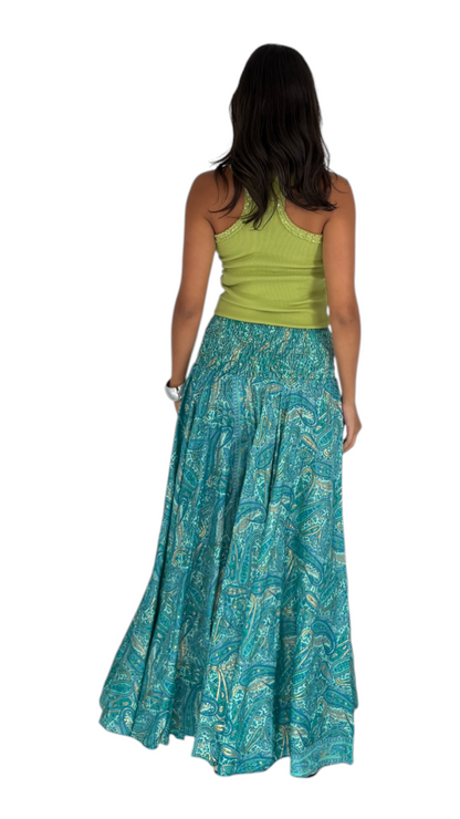 Lina Turquoise Pant