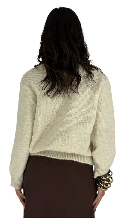 Tauri Cream Sweater