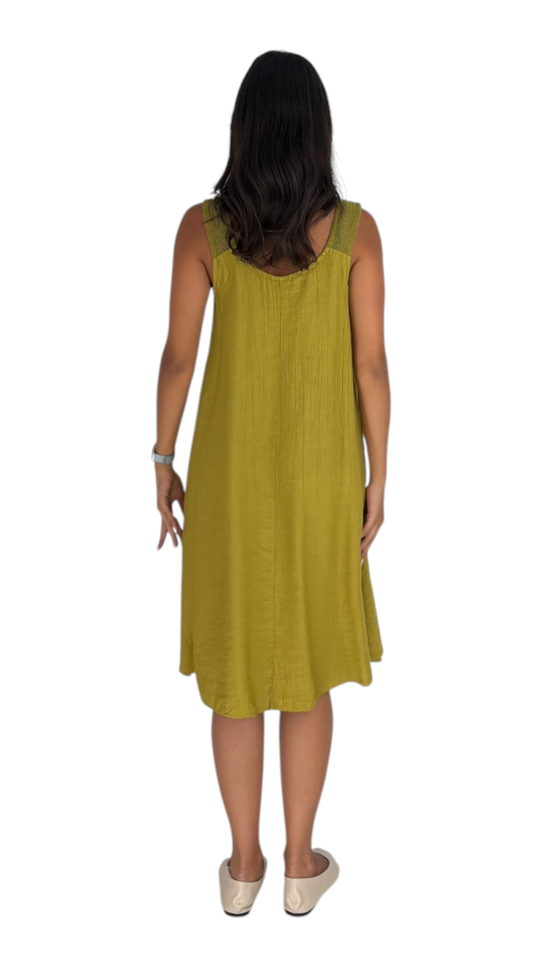 Julia Chartreuse Dress