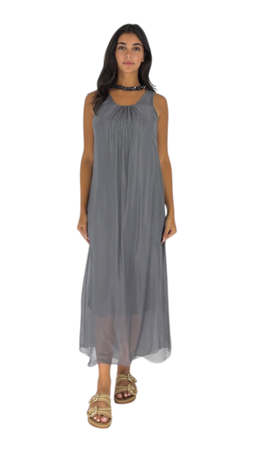 Oriella Grey Dress