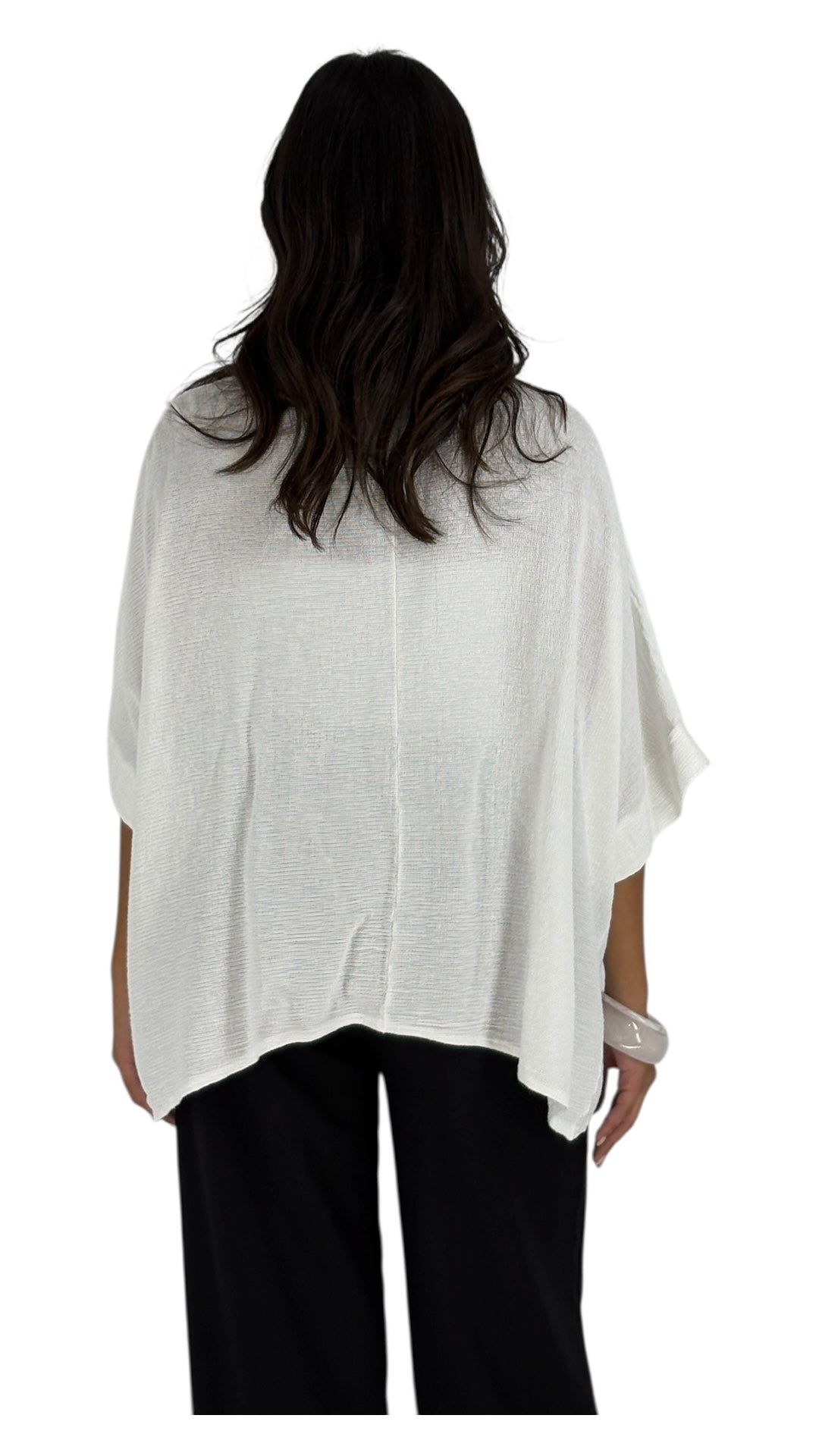 Deja White Cardigan