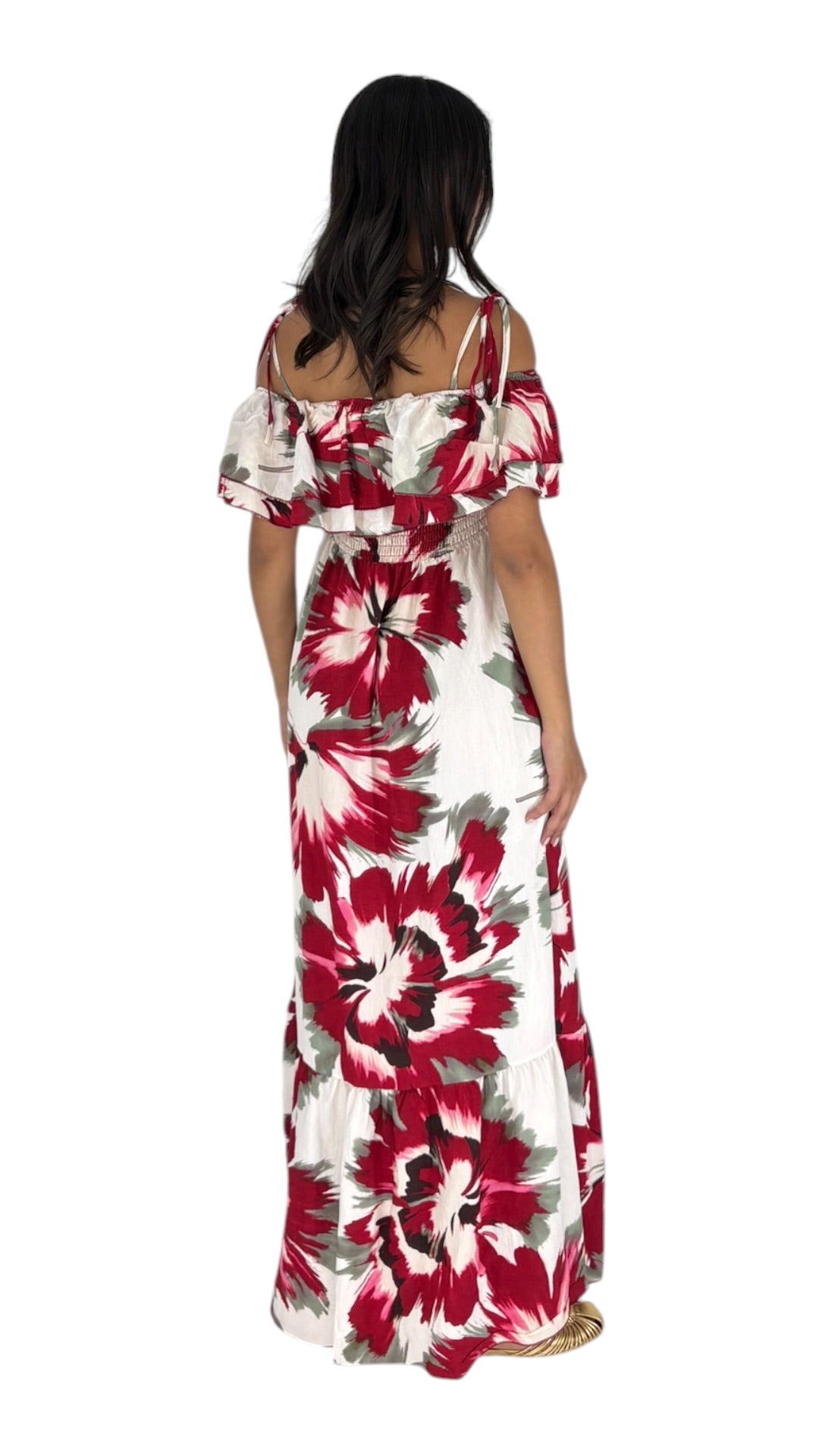 Juno Red/Green Dress