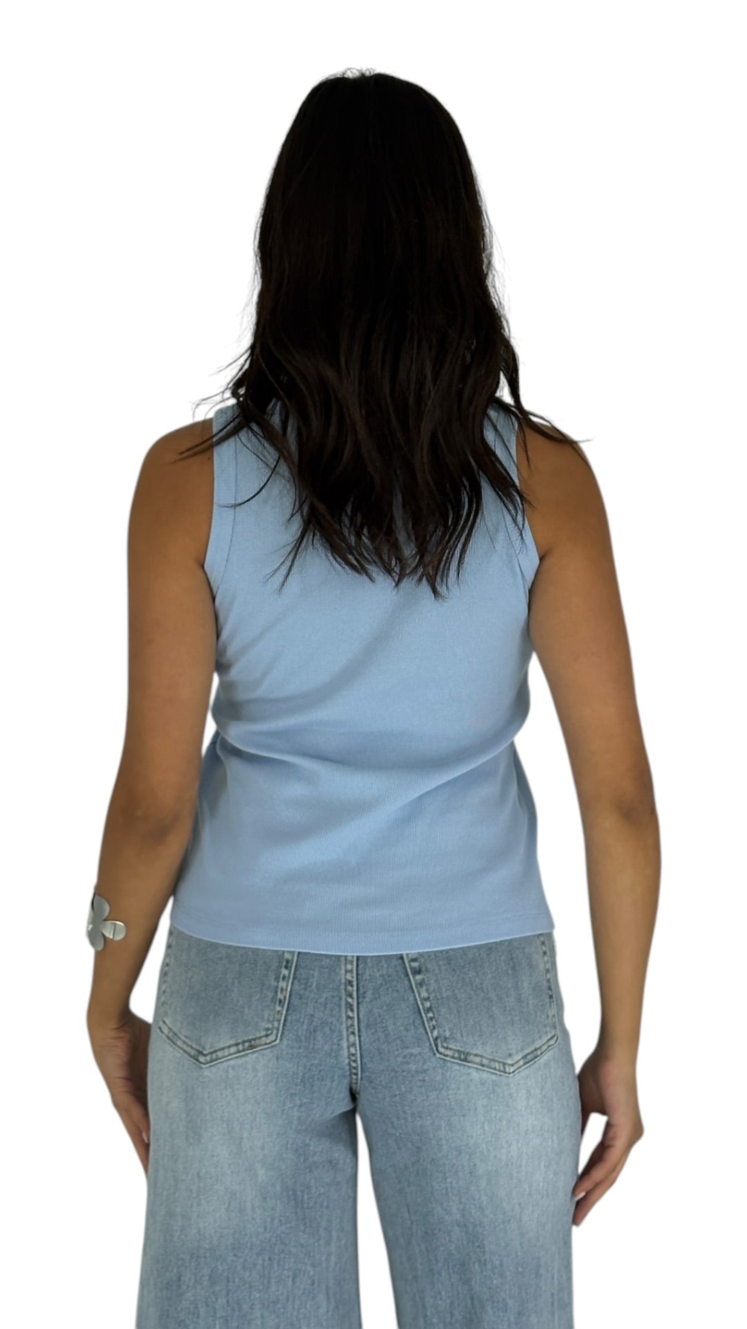 Eliana Blue Top