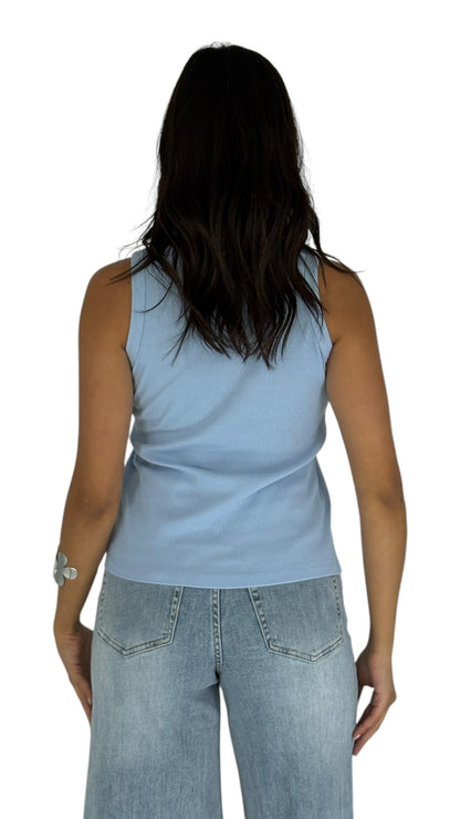Eliana Blue Top