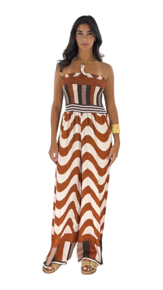 Nano Terracotta Jumpsuit