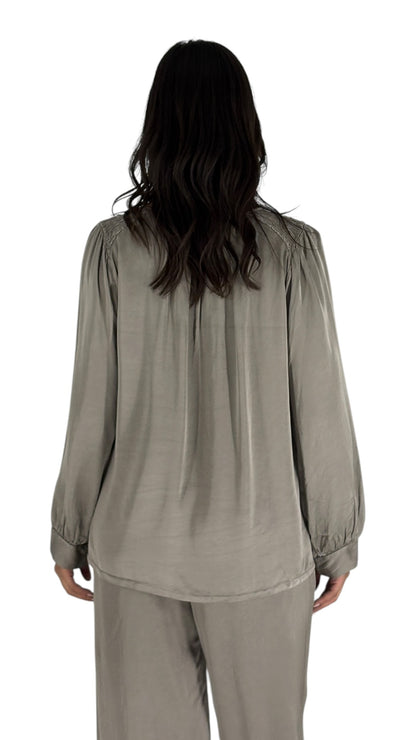 Zaide Taupe Shirt